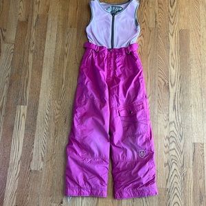 Jupa Kids /Girls Snow Bibs Size 6x/7